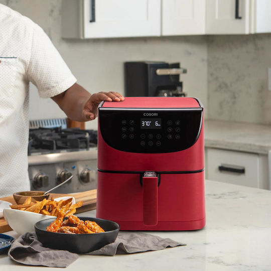 Cosori Premium Air Fryer 5.5lt Κόκκινο