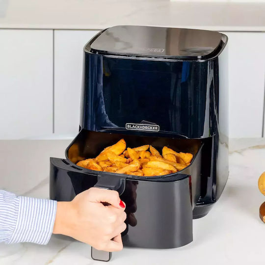 Black & Decker Air Fryer 5lt Μαύρο BXAF5000E