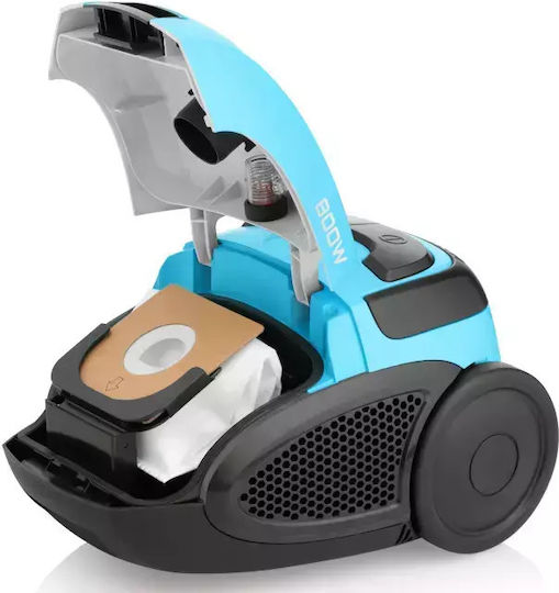 Hyundai Vc068lb Vacuum Cleaner 800W Bagged 2lt Blue