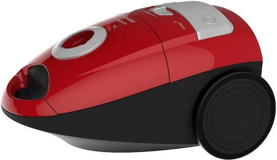 Vivax VC-700R Staubsauger 700W Eingetütet 2Es Rot