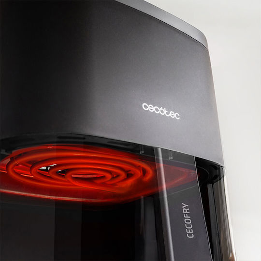 Cecotec Cecofry Fantastik Window 5500 Air Fryer 5.5lt Μαύρο