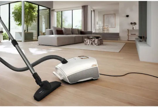 Miele Guard L1 Parquet Ηλεκτρική Σκούπα 890W με Σακούλα 3.5lt Λευκή