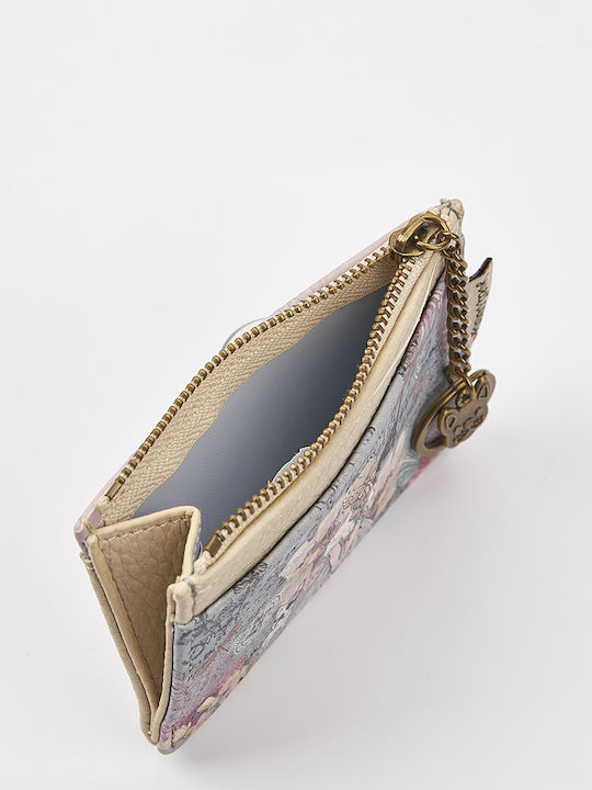 Kleines Damenbrieftasche mit RFID Beiges