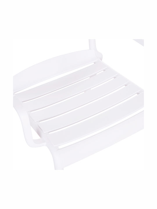 Gartenstühle Polypropylen Korver Weiße 48x67x46cm