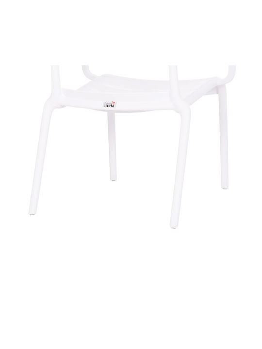 Gartenstühle Polypropylen Korver Weiße 48x67x46cm