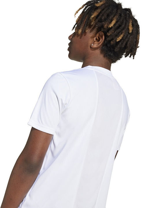 Kids' Set with Pants Summer 2pcs White Essentials 3-Stripes