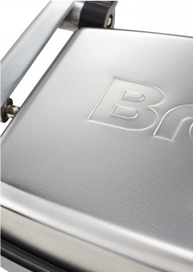 Breville VST071X-01 Sandwichmaker für 2 Sandwiches 1000W Inox