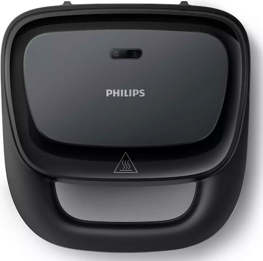 Philips Series 3000 Sandwich Maker for 2 Sandwiches 750W Black