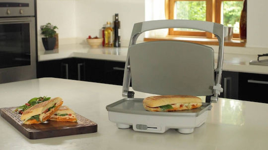 Breville VST071X-01 Sandwichmaker für 2 Sandwiches 1000W Inox