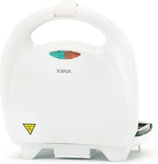 Vivax Τοστιέρα για 2 Τοστ 750W Λευκή