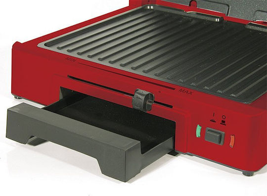 Gruppe Sandwich Maker Grill with Removable Plates 2000W Red