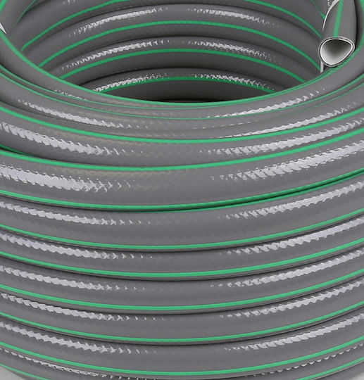 Furtun de grădină premium ranforsat, diametru 1/2", 30 m, protecție UV, presiune 8 bari, 4 straturi