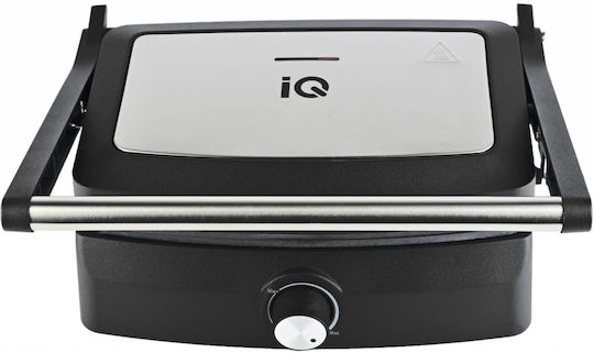 IQ Τοστιέρα για 2 Τοστ 1000W Inox