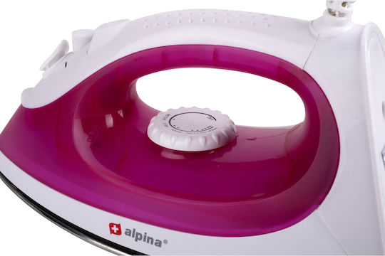 Alpina Appliances Dampfbügeleisen 2000W mit Edelstahlsohle
