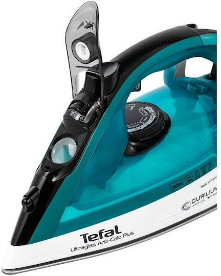 Tefal Ultragliss Anticalc Plus Steam Iron 2800W with Continuous Steam Supply 50g/min