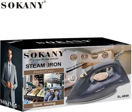 Sokany Σίδερο Ατμού 2200W