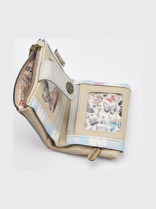 Damenbrieftasche mit RFID Beiges