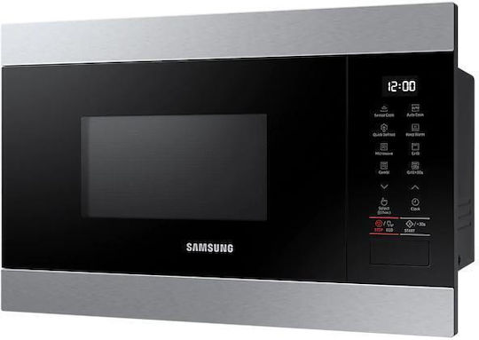 Samsung Εντοιχιζόμενος Φούρνος Μικροκυμάτων με Grill 22lt Μαύρος