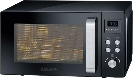 Severin MW 7752 Φούρνος Μικροκυμάτων με Grill 12lt Μαύρος