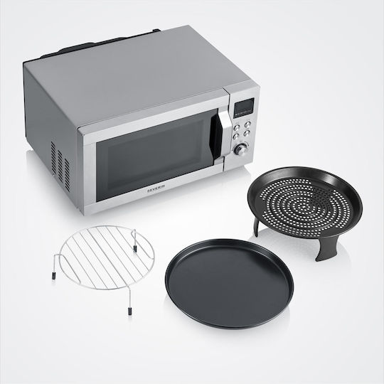 Severin Φούρνος Μικροκυμάτων με Grill 25lt Inox