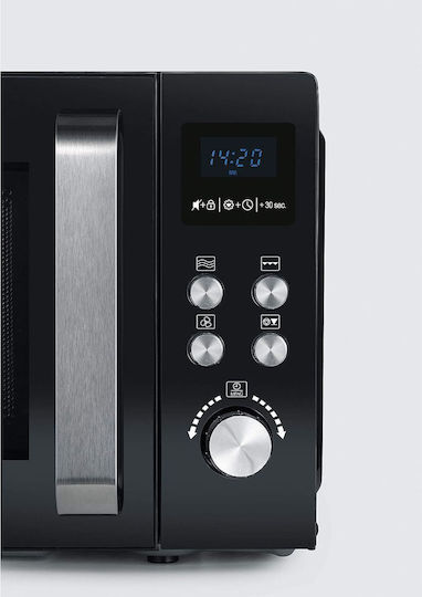 Severin MW 7752 Φούρνος Μικροκυμάτων με Grill 12lt Μαύρος