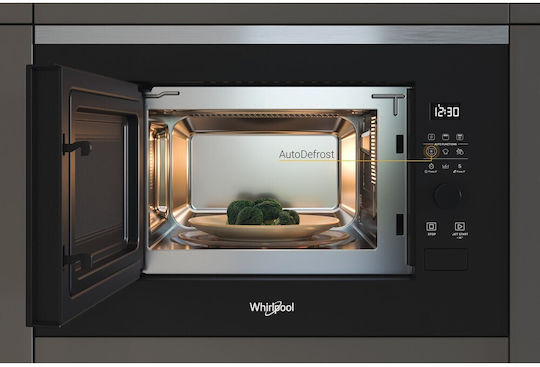 Whirlpool Eingebauter Mikrowellenherd mit Grill 20Es Schwarz
