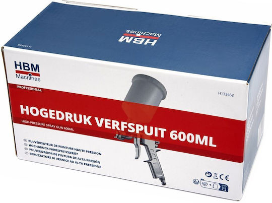 High Pressure Spray Paint Gun 600ml Hbm