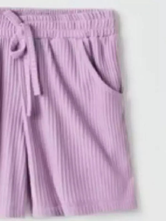 Kinder-Set mit Shorts Sommer 2Stück Purple