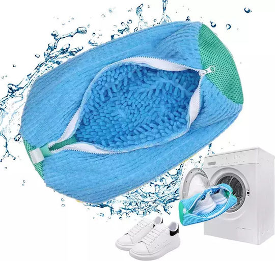 Set Schuhwaschbeutel Tecos 39x19x9 cm Blau Stoßschutz Ideal für Waschmaschine Set Schuhwaschbeutel Tecos 39x19x9 cm Blau Stoßschutz Ideal für Waschmaschine