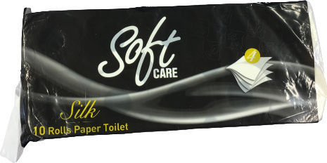 Softcare Toilet Paper 10 Rolls 4-ply 95gr Silk