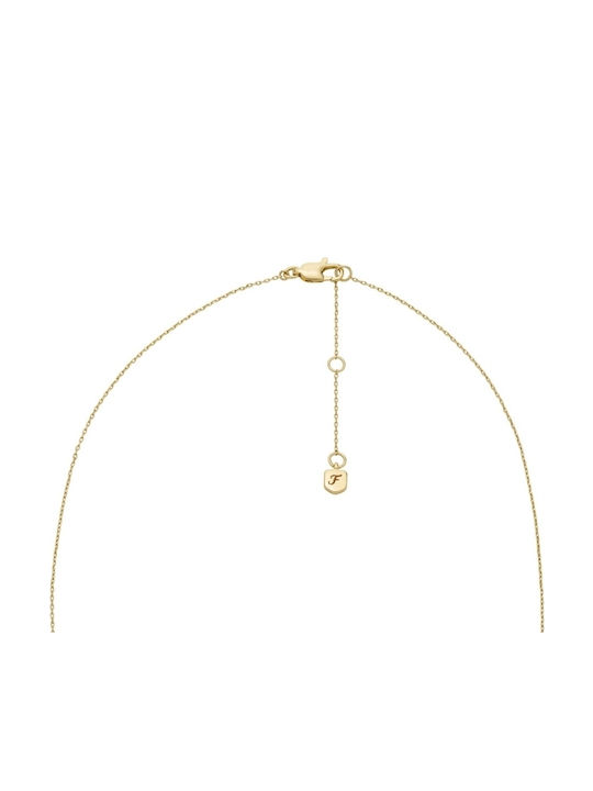 Fossil Gold Plated with Zircon
