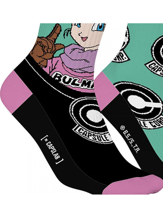 Capslab Mid High Κάλτσες Dragon Ball Bulma Cl-db-1-scs-bul Capslab Mid High Κάλτσες Dragon Ball Bulma Cl-db-1-scs-bul