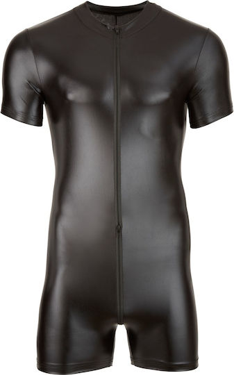 Svenjoyment Underwear Playsuit Sexy Ανδρικό Top Μαύρο
