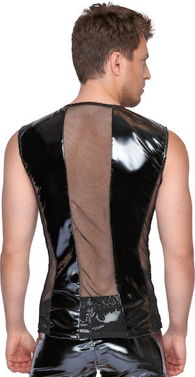 Black Level Sexy Ανδρικό Top Μαύρο