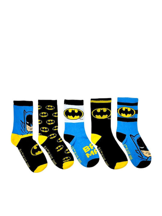 Disney Kids' Socks Batman Colorful 5 Pairs
