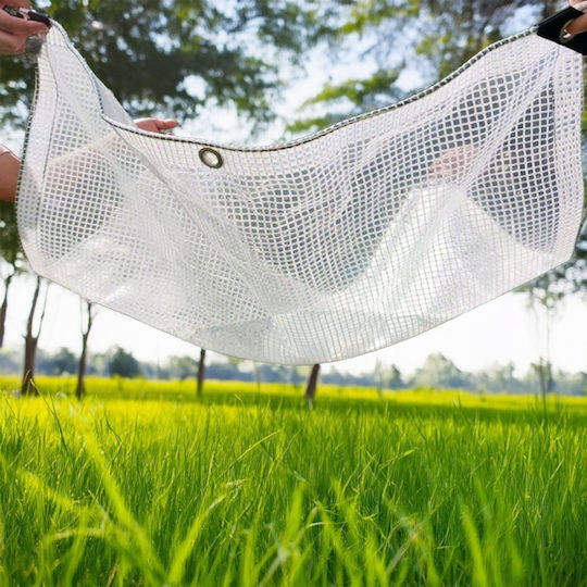 Waterproof Tarpaulin 100gr/m² 4x4m. Light Type Transparent