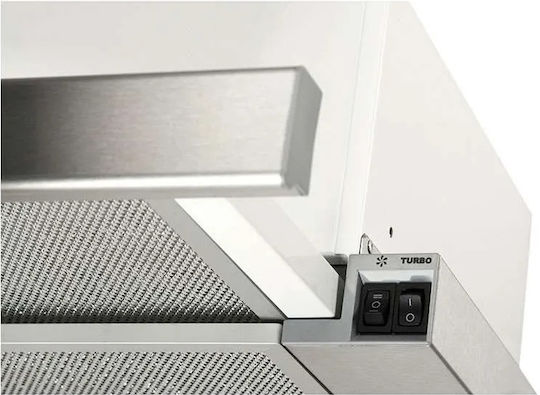 Tornado Sliding Vent Hood 50cm Gray