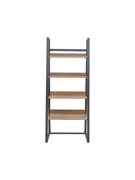 Bibliotecă Ryder Nuc-Maro 75x36x185 cm