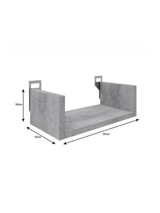 Shelf Wall Derva Oak 30x15x10cm