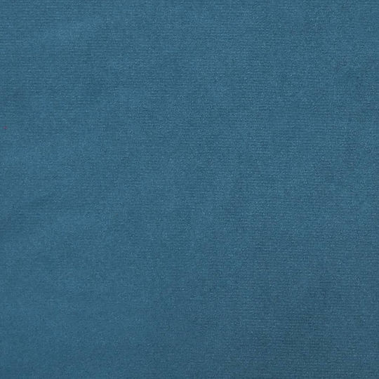 Stool Footstool Upholstered with Velvet Blue 77x55x31cm