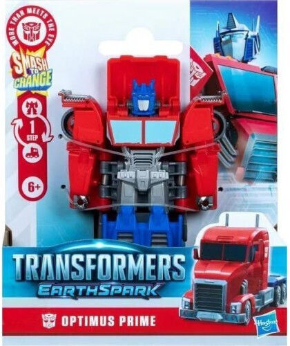 Φιγούρα Δράσης Earthspark 1-step Smash Changers Transformers Optimus Prime 10εκ.