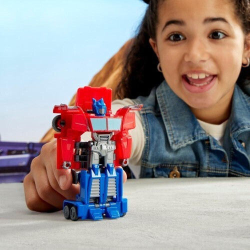 Φιγούρα Δράσης Earthspark 1-step Smash Changers Transformers Optimus Prime 10εκ.