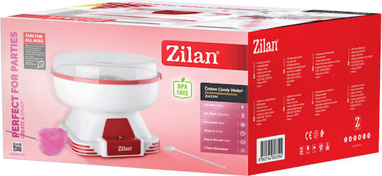 Zilan Zuckerwattemaschine 32cm Rot