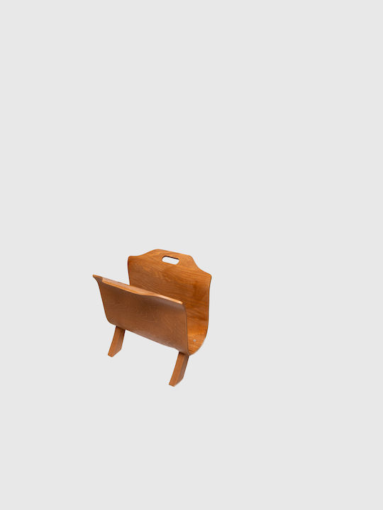 Suport reviste din lemn M 37,5 X D 30 X Î 40 cm