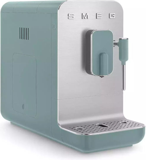 Smeg Μηχανή Espresso 1350W Πίεσης 19bar Πράσινη BCC12EGMEU