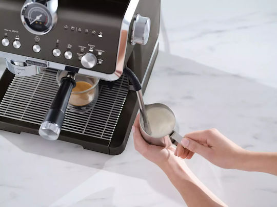 De'Longhi La Specialista Opera Автоматична Еспресо Кафемашина 1550W Налягане 19bar Сив EC9555.BK