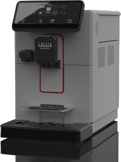 Gaggia Magenta Prestige Αυτόματη Μηχανή Espresso 1900W Πίεσης 15bar Γκρι EG6603/40