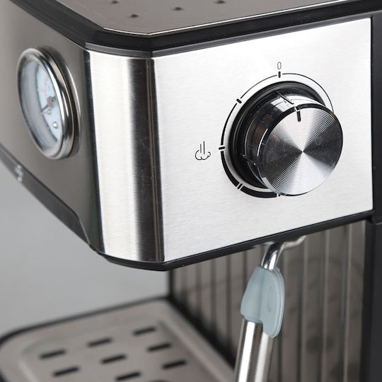 Telco Automatic Espresso Machine 850W Pressure 20bar for Capsules & Ground Coffee 2 in 1 060154