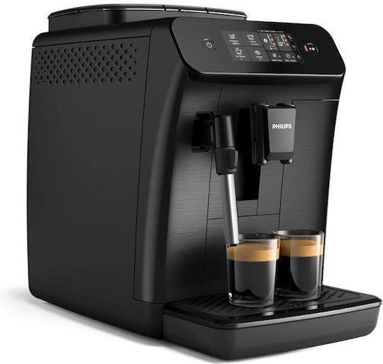 Philips Series 800 Automatic Espresso Machine 1500W 15bar Pressure for Cappuccino with Grinder Black