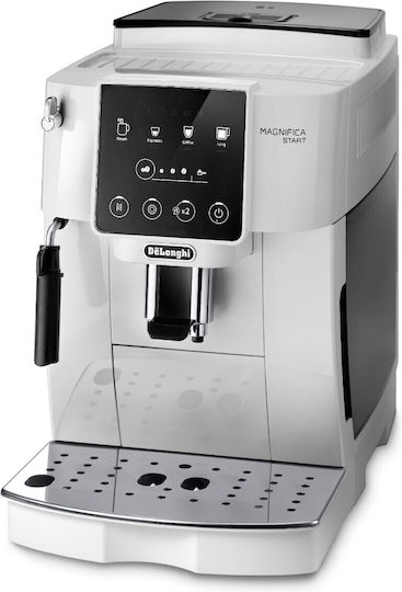 De'Longhi Magnifica Автоматична Еспресо Кафемашина 1450W 15bar С Мелачка Бяла ECAM220.20.W